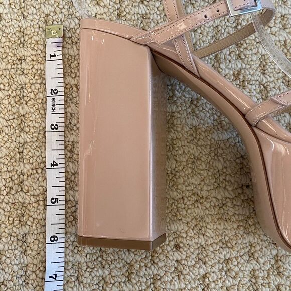 Paris Texas Blush Platform Sandals - Picture 3 of 6